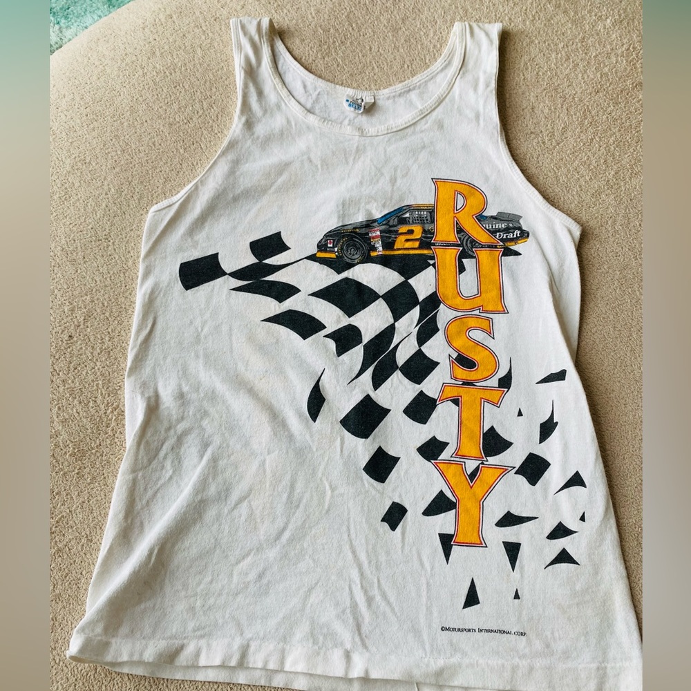 1990s rusty Wallace tank